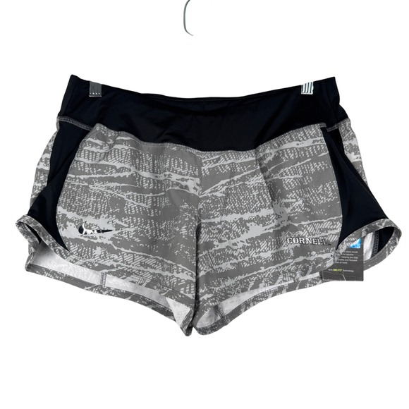 Nike Shorts Cornell DriFIT Pattern Crew Women Running Athletic Athleisure Medium - Picture 1 of 10